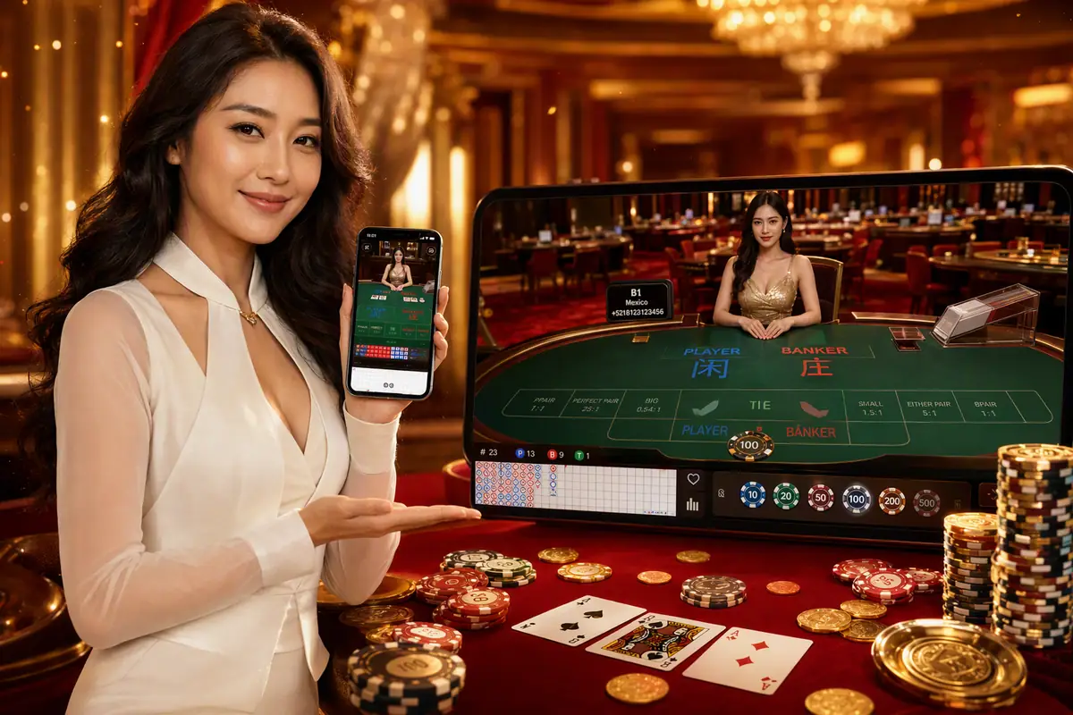 super222 Casino baccarat roda langsung